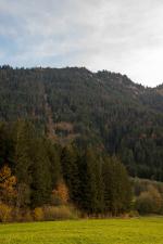 Blick zurück zur Bergstation