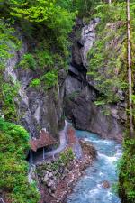 Partnachklamm heute nur von außen